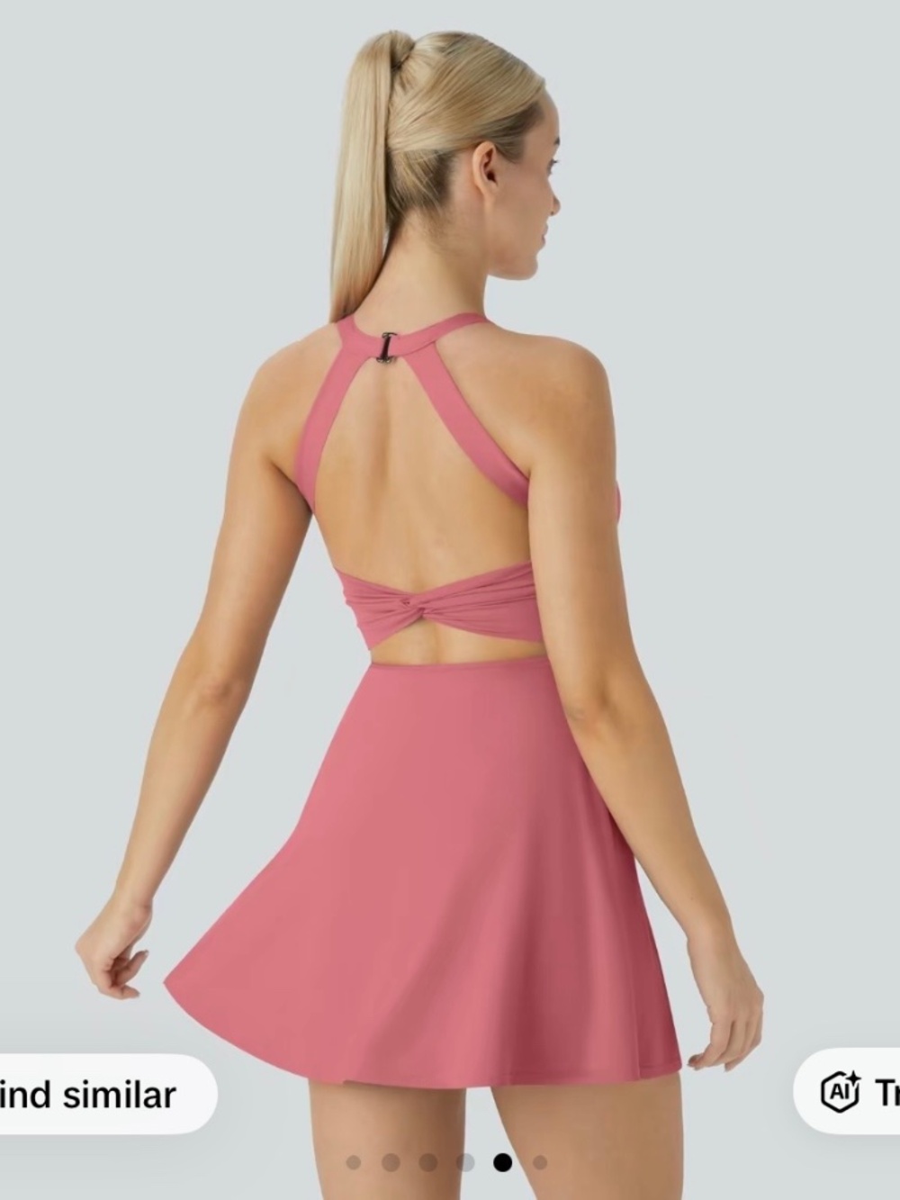 Halara Backless Active Dress